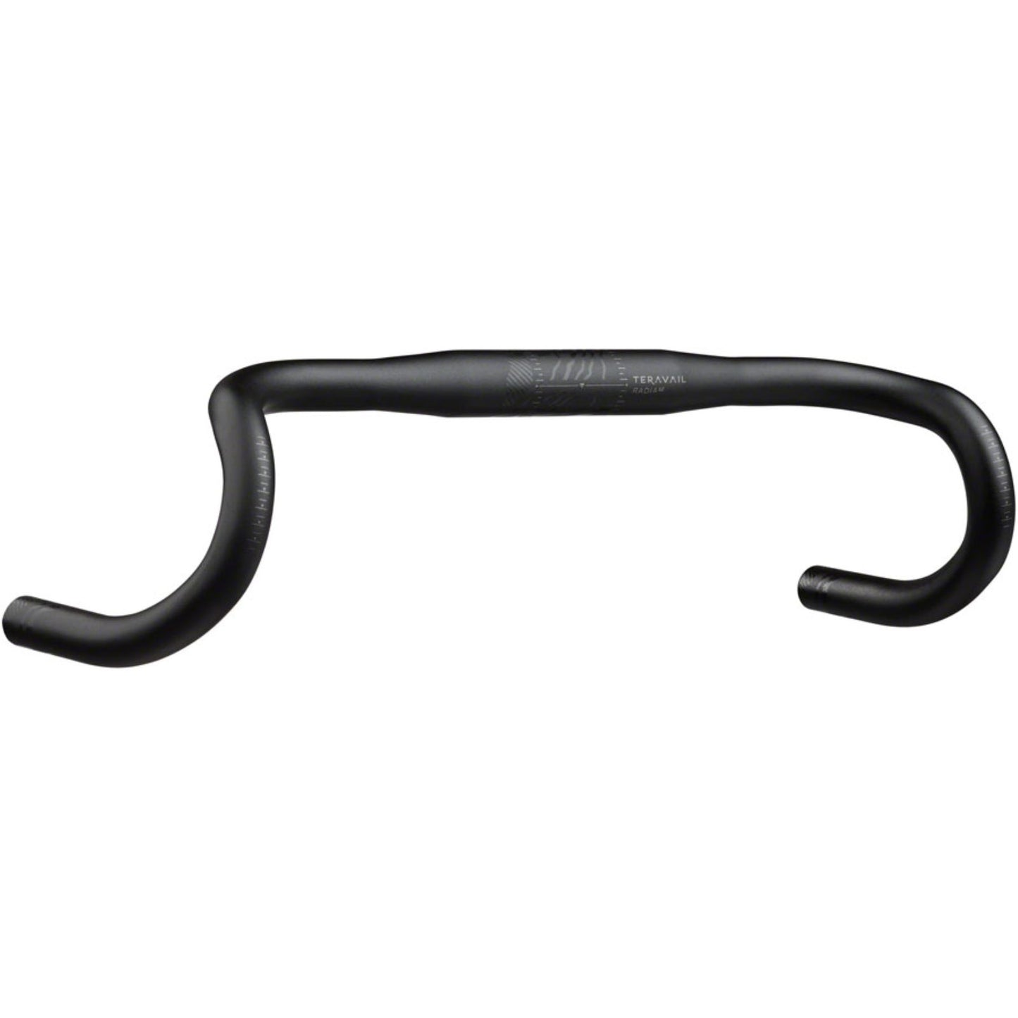 Teravail Radia 12 SE Drop Handlebar - Aluminum, 31.8mm, 40cm, Black [MPN: 19-000559]_2085464