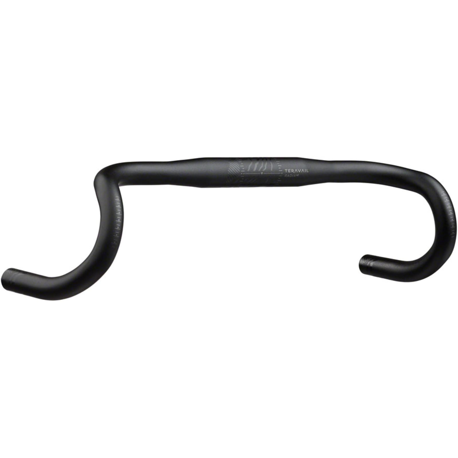 Teravail Radia 12 SE Drop Handlebar - Aluminum, 31.8mm, 40cm, Black [MPN: 19-000559]_2085464