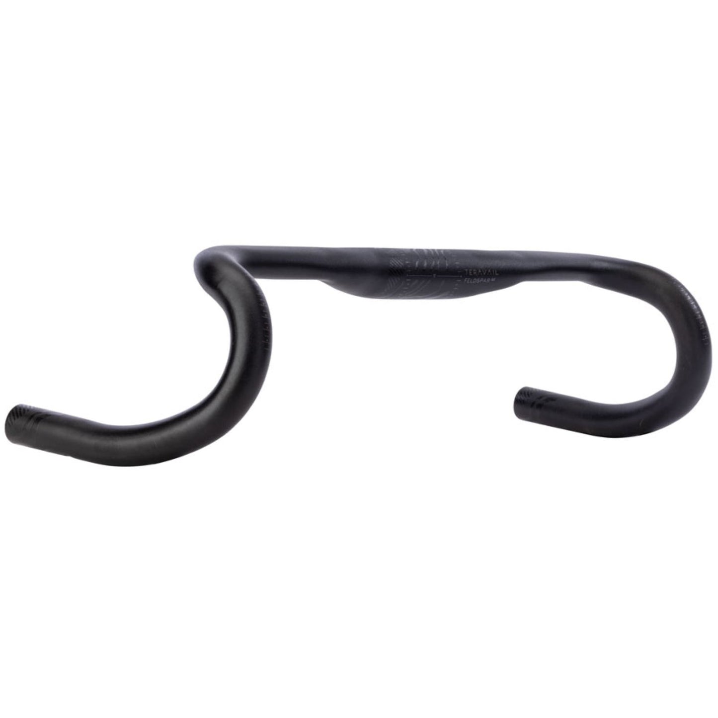 Teravail Fedlspar SE Drop Handlebar - Aluminum, 31.8mm, 42cm, Black [MPN: 19-000558]_2085522