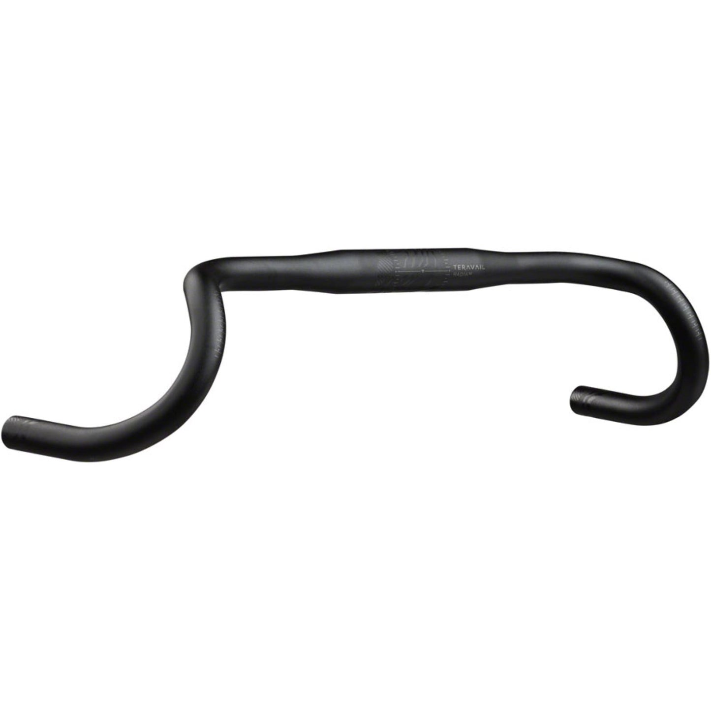 Teravail Radia 24 SE Drop Handlebar - Aluminum, 31.8mm, 38cm, Black [MPN: 19-000557]_2085534