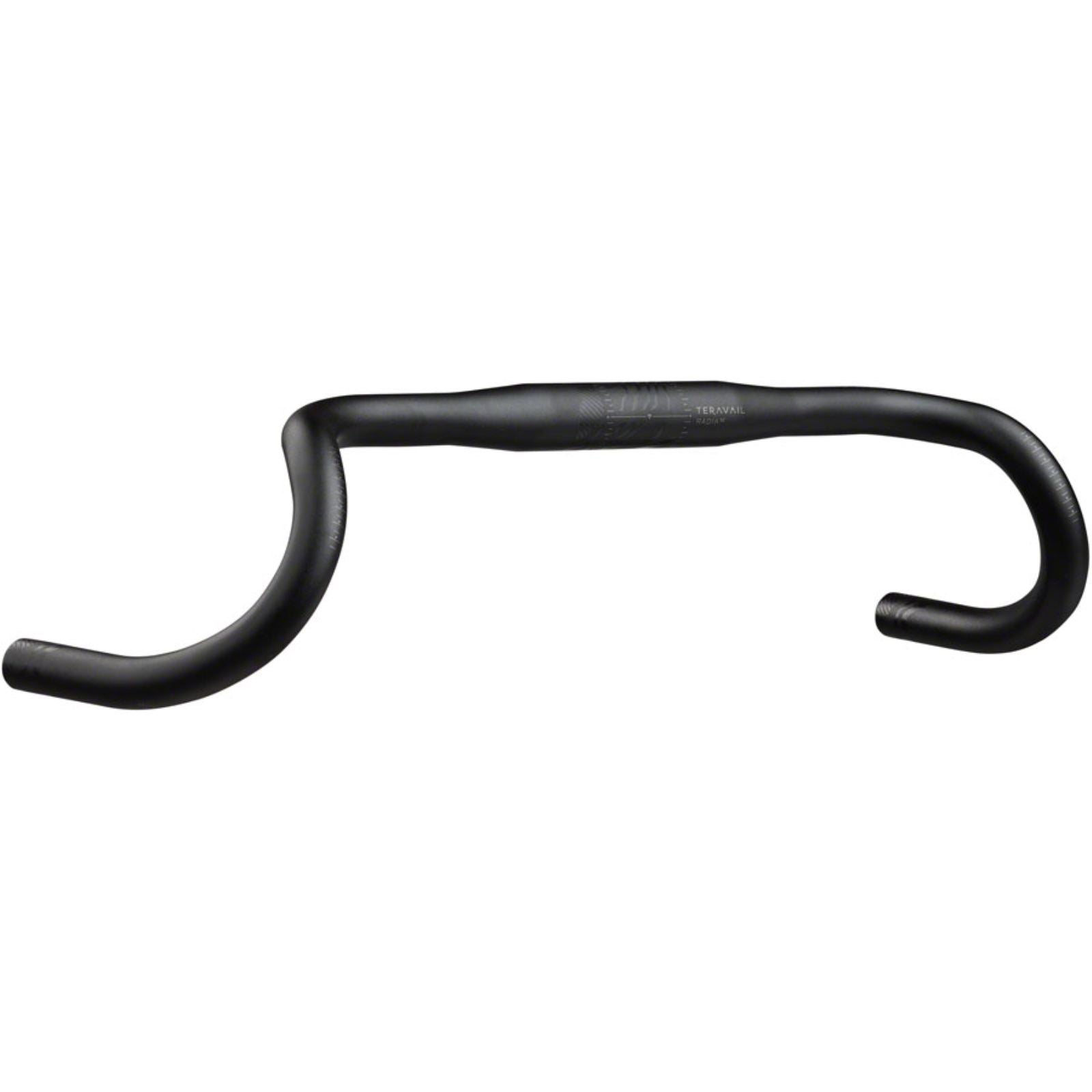 Teravail Radia 24 SE Drop Handlebar - Aluminum, 31.8mm, 38cm, Black [MPN: 19-000557]_2085534