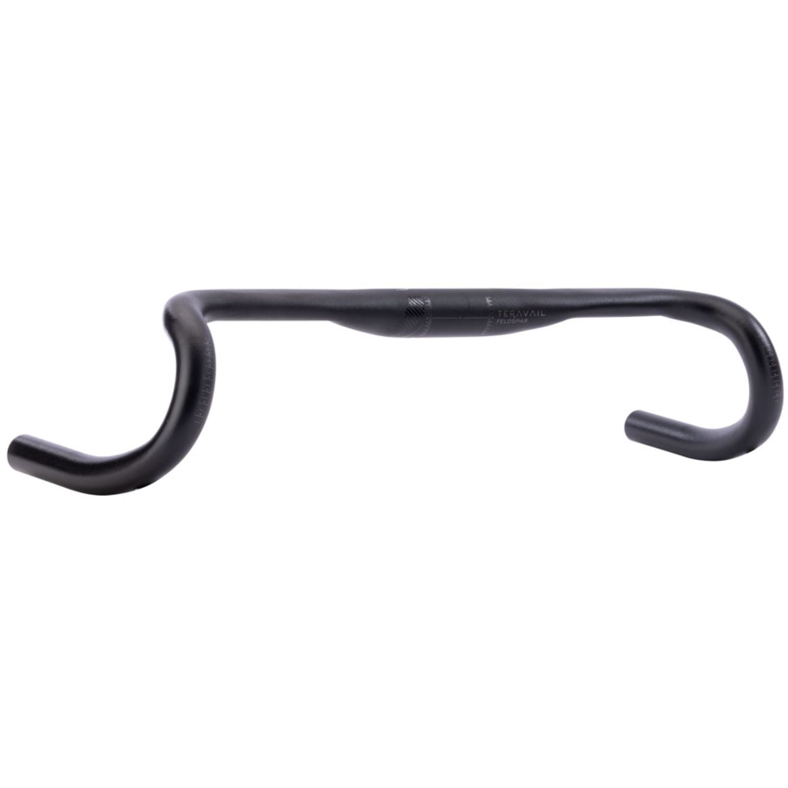 Teravail Feldspar Drop Handlebar - Aluminum, 31.8mm, 40cm, Black [MPN: 19-000599]_2085518