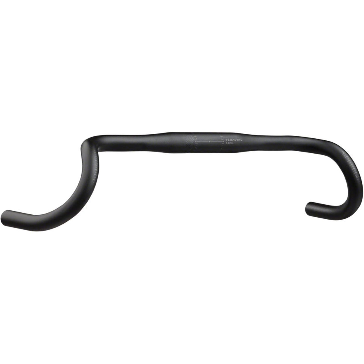 Teravail Radia 24 Drop Handlebar - Aluminum, 31.8mm, 40cm, Black [MPN: 19-000598]_2085500