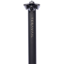 Teravail Stratum SE Seatpost - 27.2 x 400mm, 18mm Offset, Black [MPN: 19-000576]_2085739