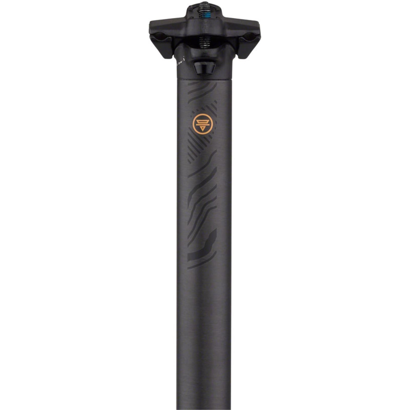 Teravail Stratum Carbon Seatpost - 27.2 x 400mm, 18mm Offset, Black [MPN: 19-000574]_2085742
