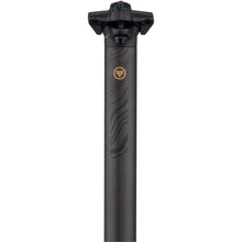 Teravail Stratum Carbon Seatpost - 27.2 x 400mm, 18mm Offset, Black [MPN: 19-000574]_2085742