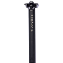Teravail Stratum Seatpost - 27.2 x 400mm, 18mm Offset, Black [MPN: 19-000644]_2085701