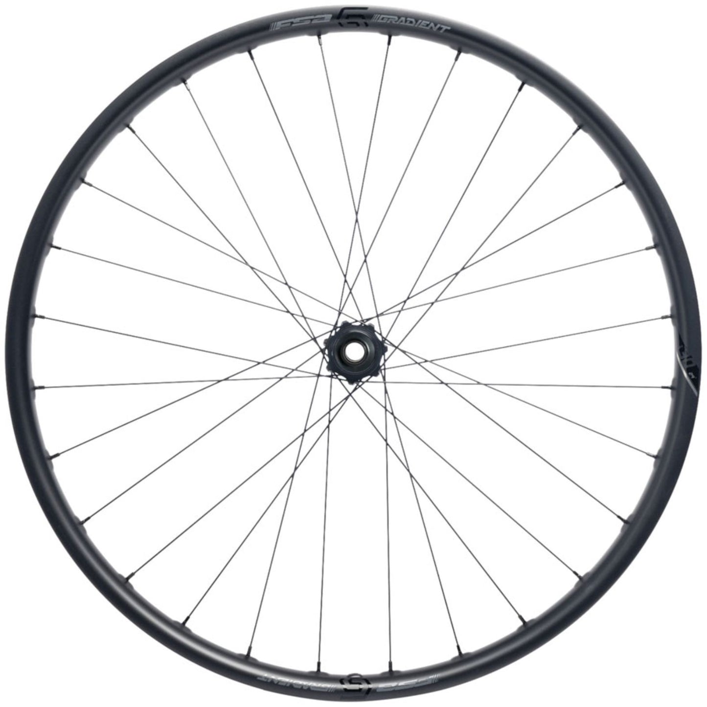 Full Speed Ahead Gradient Carbon i30 Front Wheel - 29", 15 x 110mm, 6-Bolt, Black [MPN: 720-0092223030]_2085774