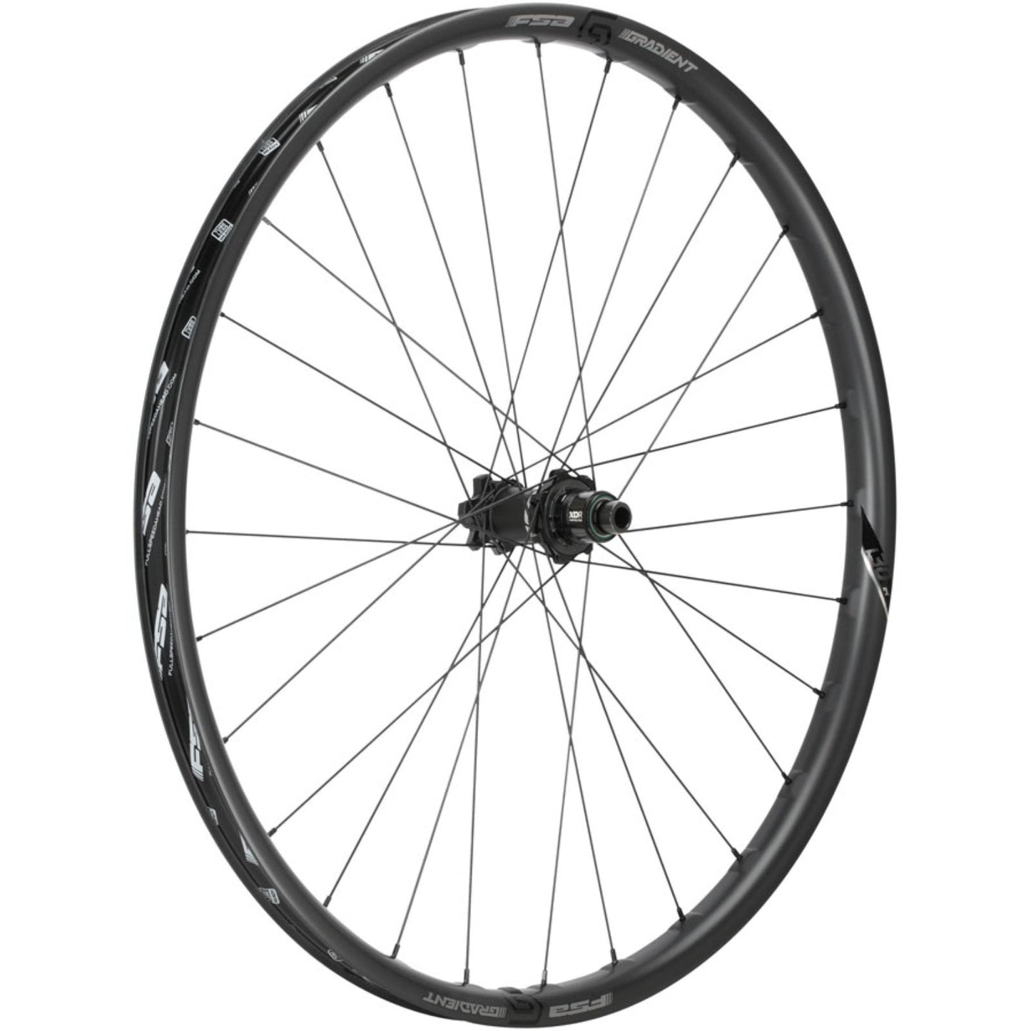 Full Speed Ahead Gradient Carbon i30 Rear Wheel - 29", 12 x 148mm, 6-Bolt, Black [MPN: 720-0092228030]_2085793