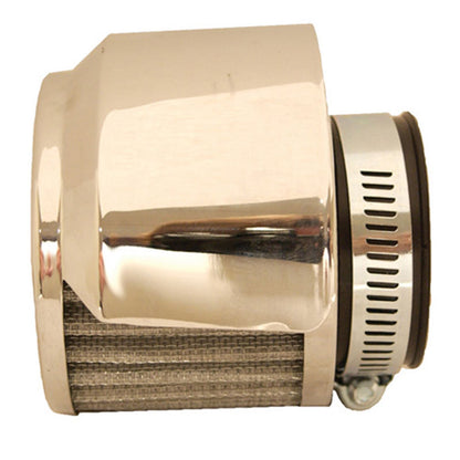 Emgo Pod Style Round Wire Mesh Air Filter 45mm with Cover 12-55780_11052021_595009