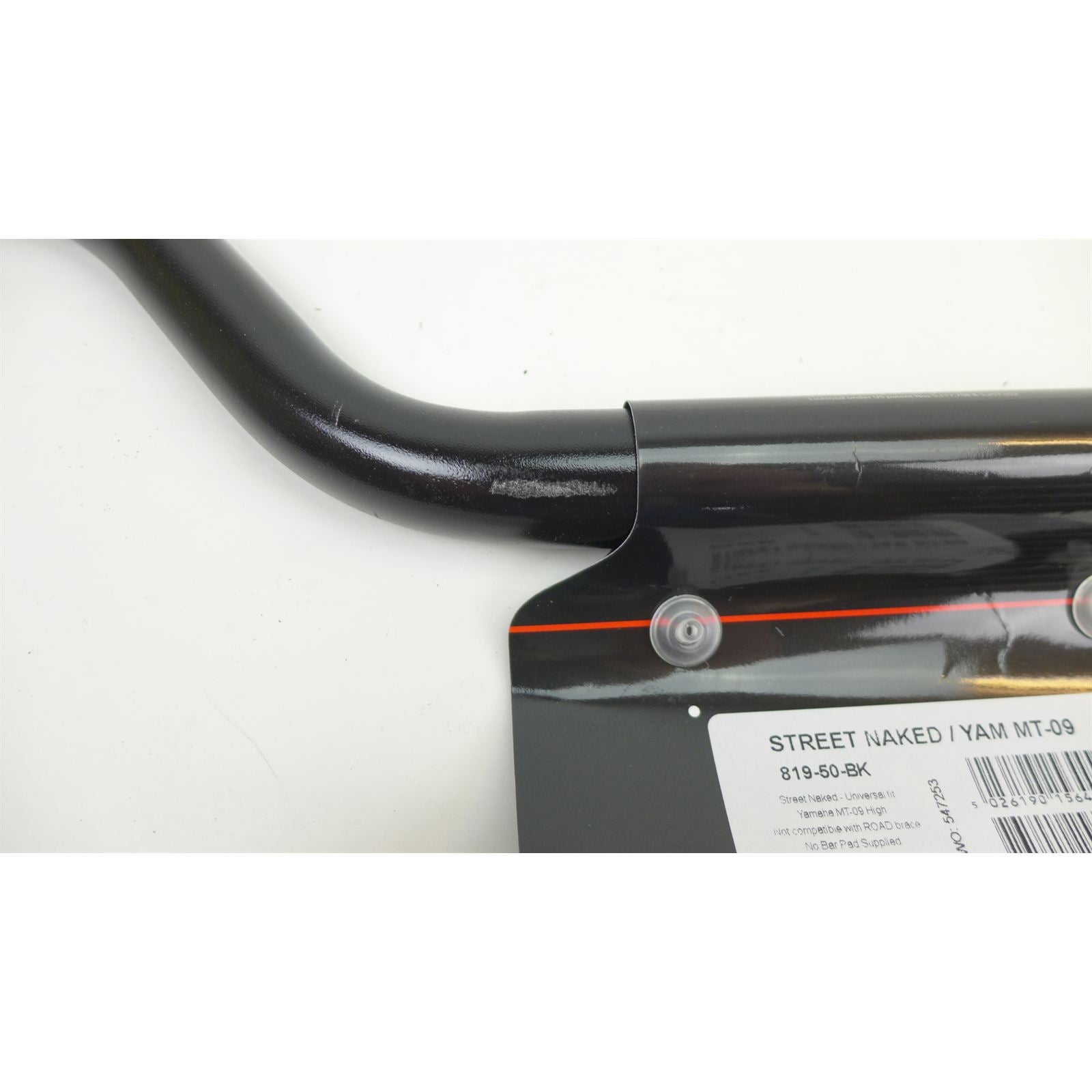 Renthal Fatbar Handlebar Black - 819 for Yamaha YFZ450 ('07+) OPEN BOX [MPN: 819-50-BK]_2093424