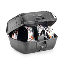 Givi B45B+ Monolock Top Case - 45/Liter - Matte Black [MPN: B45B+]_2093355