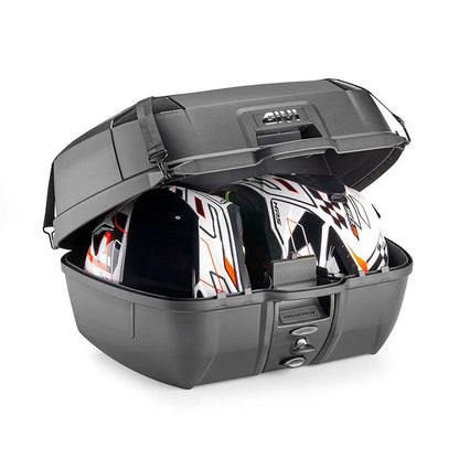 Givi B45B+ Monolock Top Case - 45/Liter - Matte Black [MPN: B45B+]_2093355