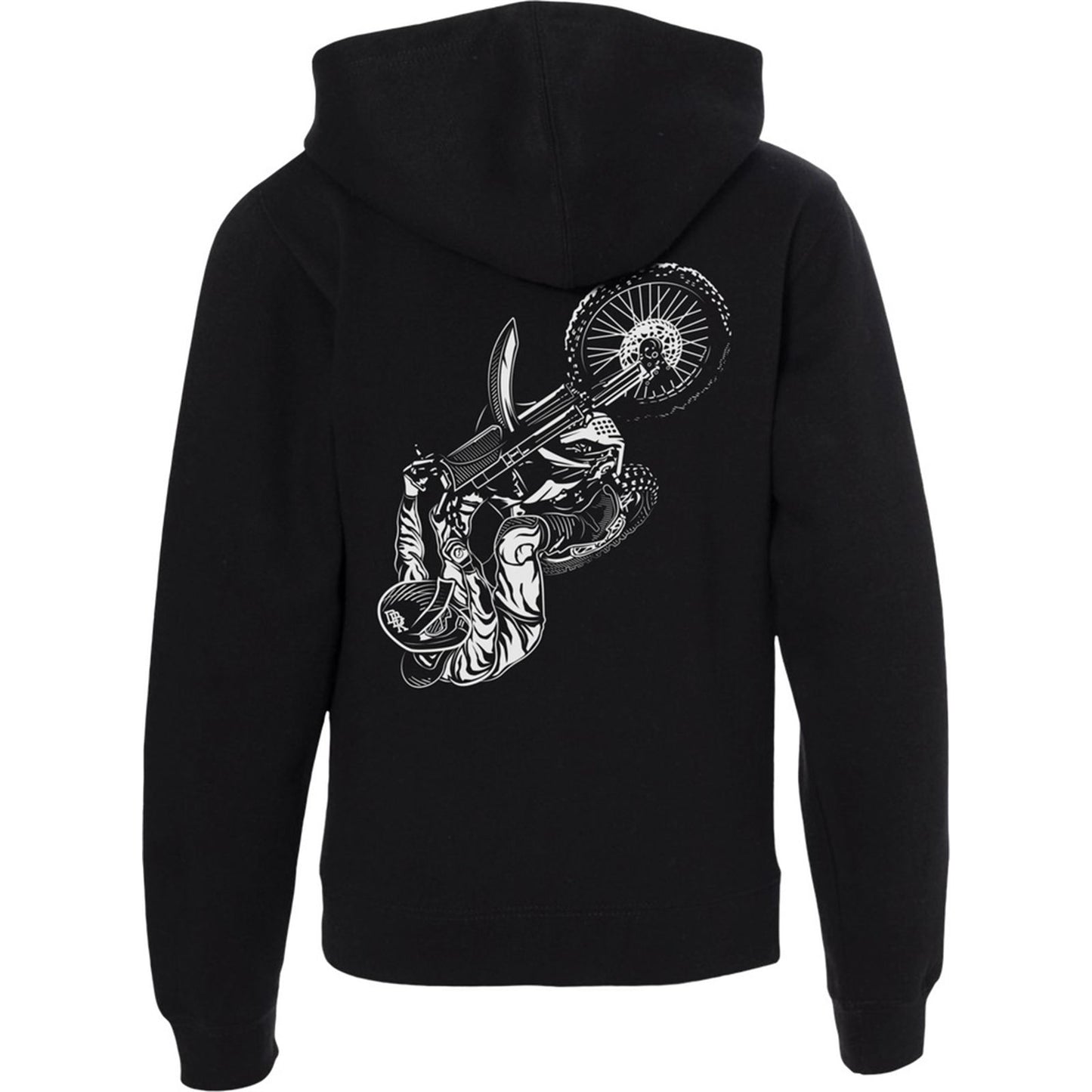 FLY Racing Youth FLY+DBK Wheelie Hoodie - Black_2091711