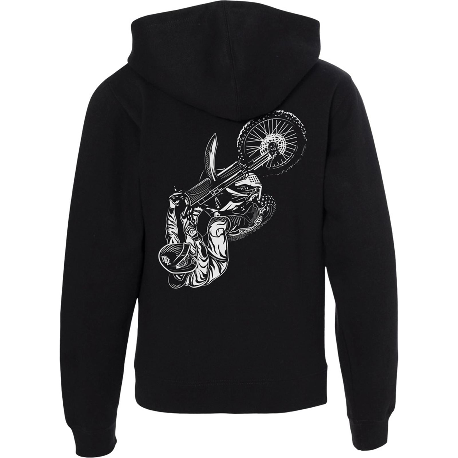 FLY Racing Youth FLY+DBK Wheelie Hoodie - Black_2091711