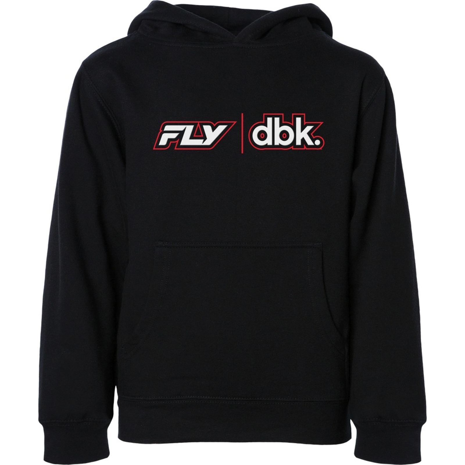 FLY Racing Youth FLY+DBK Wheelie Hoodie - Black_2091712