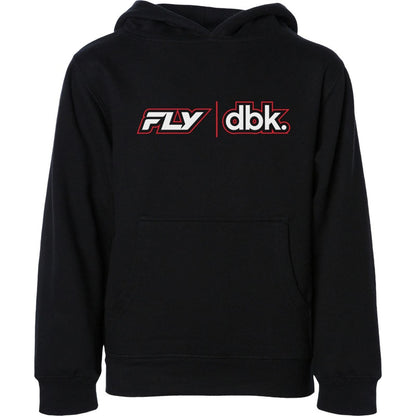 FLY Racing Youth FLY+DBK Wheelie Hoodie - Black_2091712