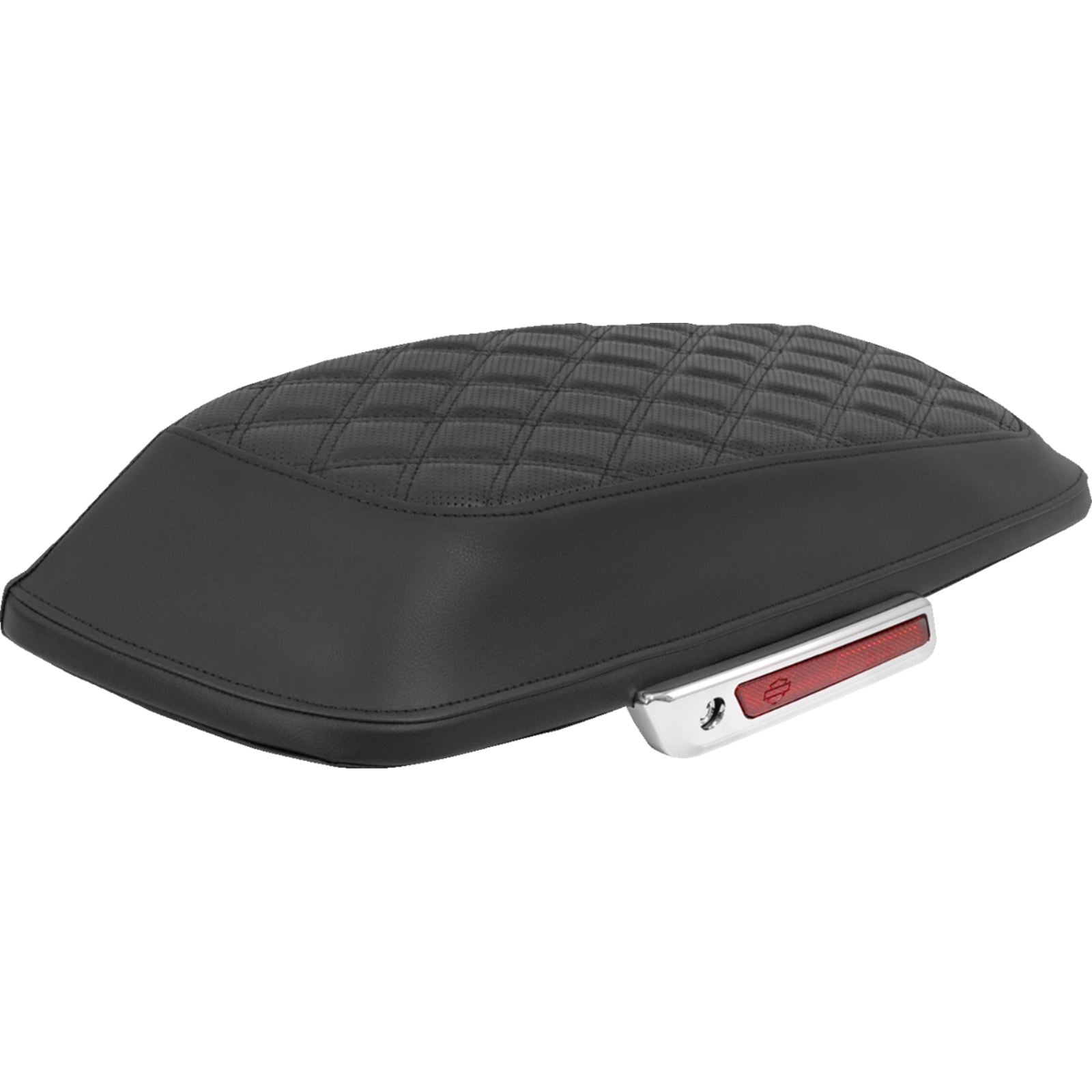 Saddlemen Saddlebag Lid Covers - Lattice - Black Stitch - FLH/FLT '14-'25 [MPN: L870-14-18400]_2089758