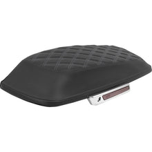 Saddlemen Saddlebag Lid Covers - Lattice - Silver Stitch - FLH/FLT '14-'25 [MPN: L870-14-18405]_2089755