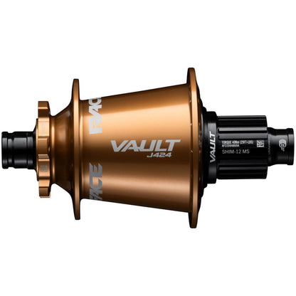 Race Face Vault J-Bend 424 Rear Hub - 12 x 148mm, 6-Bolt, Kashmoney Gold, 32H [MPN: 945-00-002]_2091267