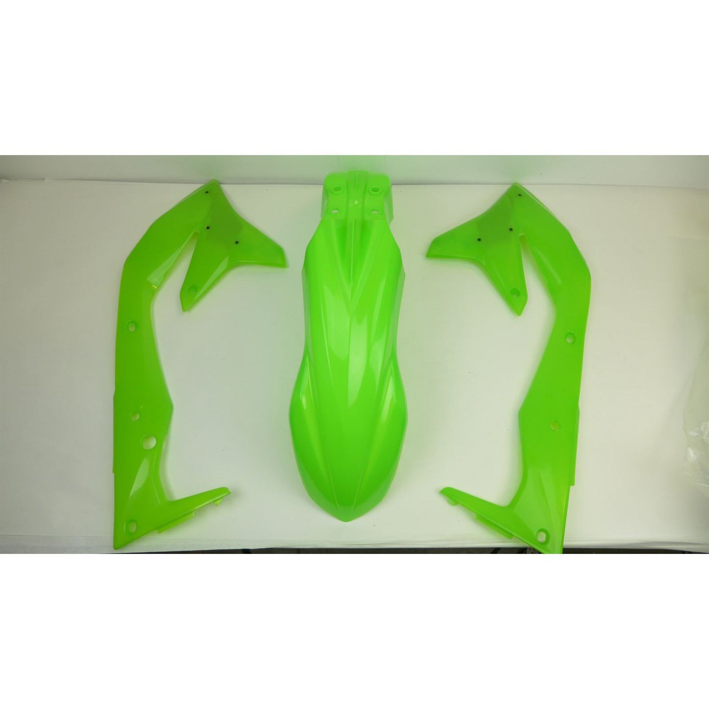 Cycra Body Kit - Powerflow - Fluorescent Green - KX450 OPEN BOX [MPN: 1CYC-9318-72F]_2093441
