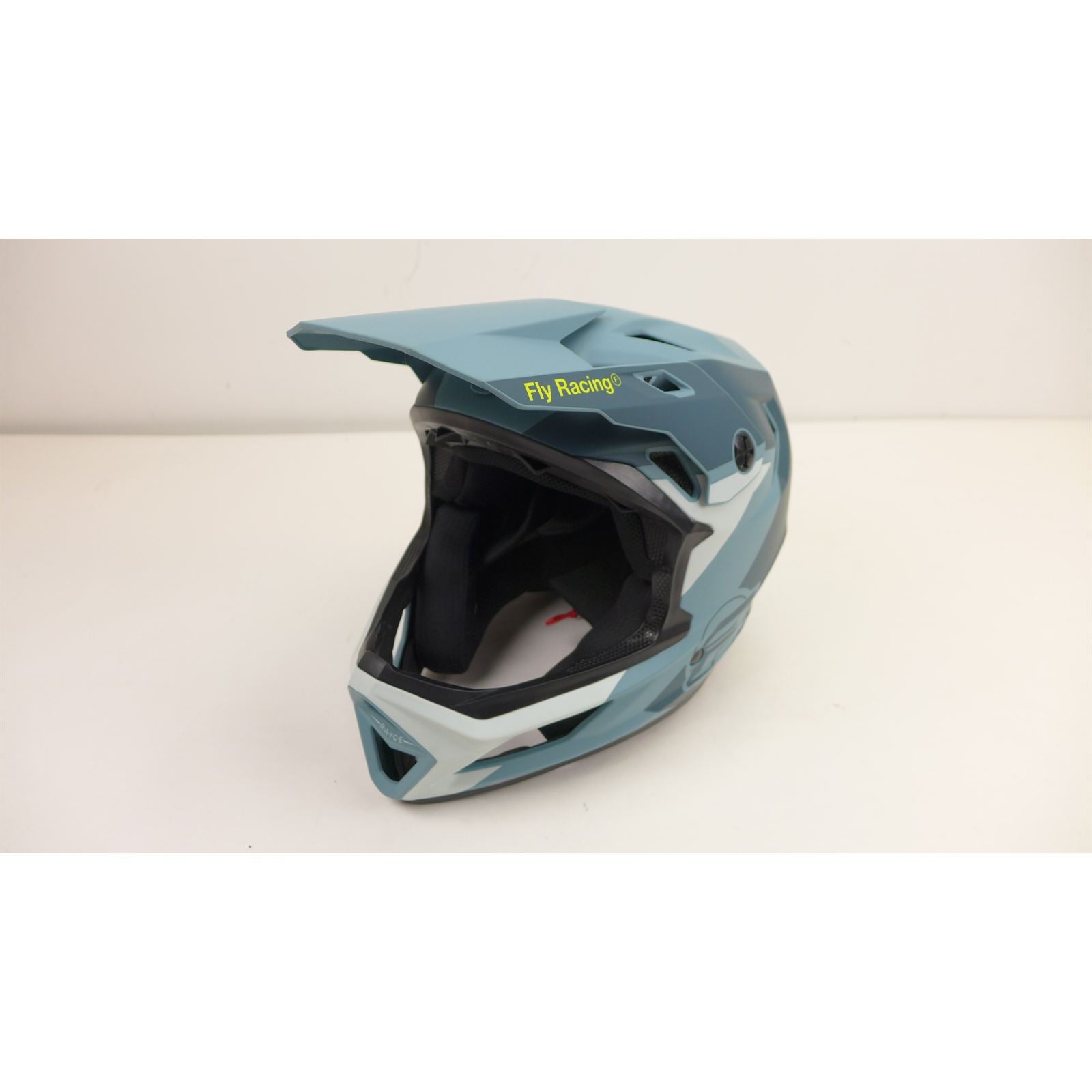 Fly Racing Youth MX-24 Helmet -Matte Blue Stone/Hi-Vis Medium OPEN BOX [MPN: 73-3610YM]_2093717