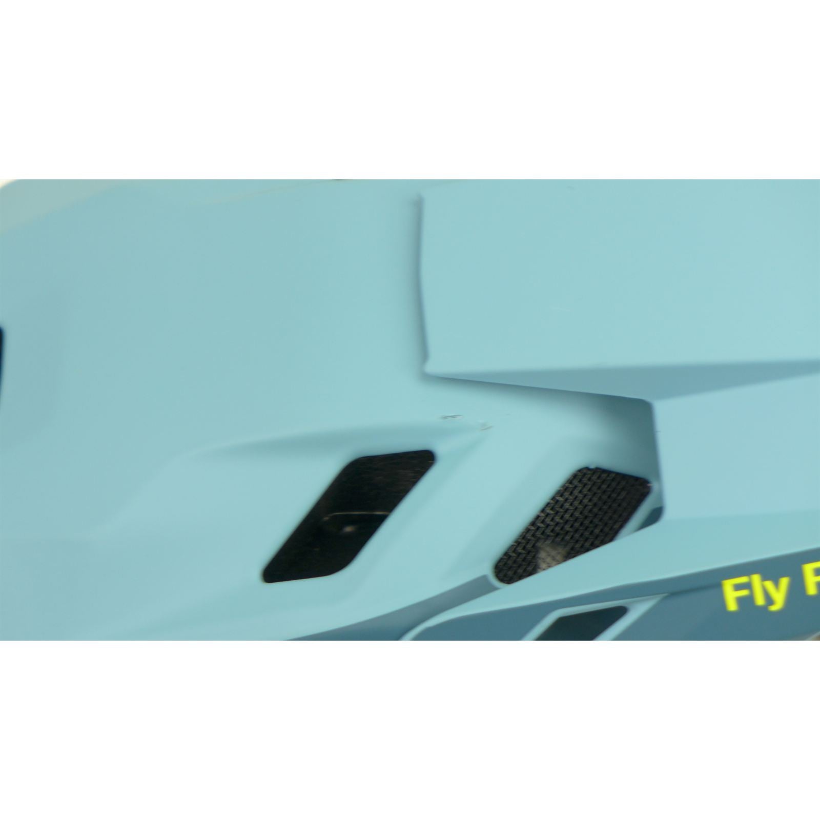 Fly Racing Youth MX-24 Helmet -Matte Blue Stone/Hi-Vis Medium OPEN BOX [MPN: 73-3610YM]_2093719