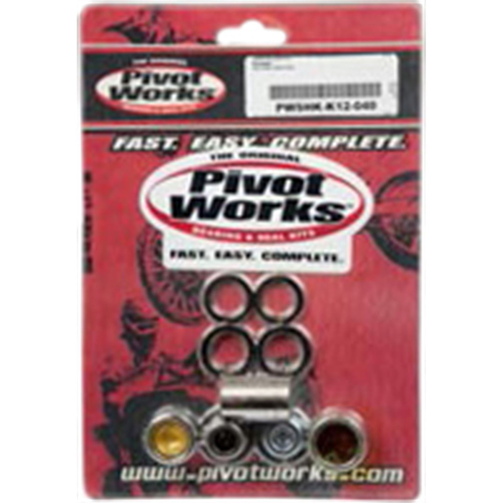 Pivot Works Shock Bearing Kit PWSHK-K12-040_209852