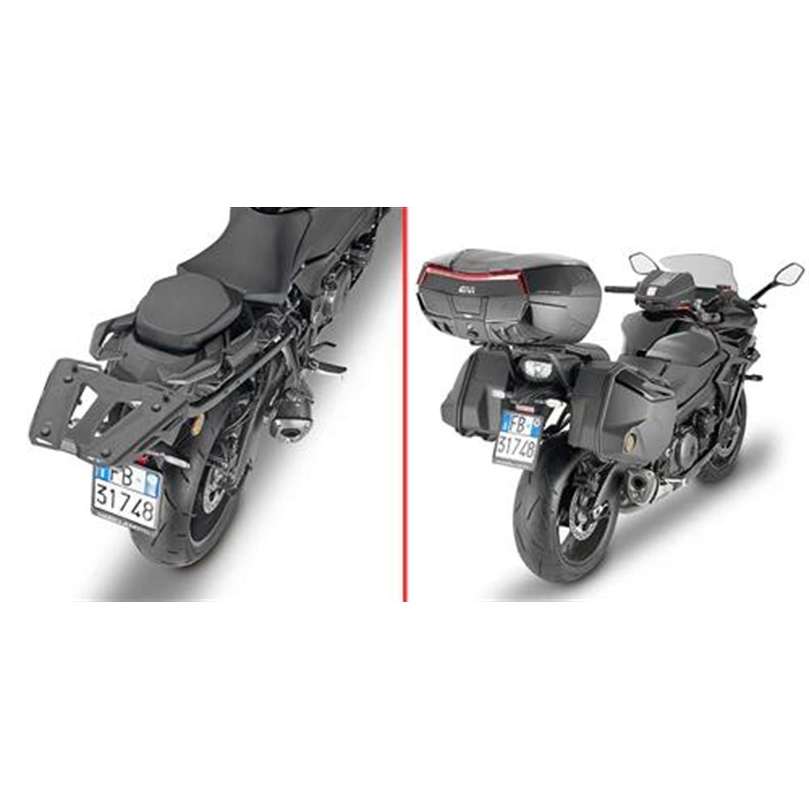 Givi Top Case Hardware - Black Monokey / Monolock fits Suzuki [MPN: 3121FZ]_2095193