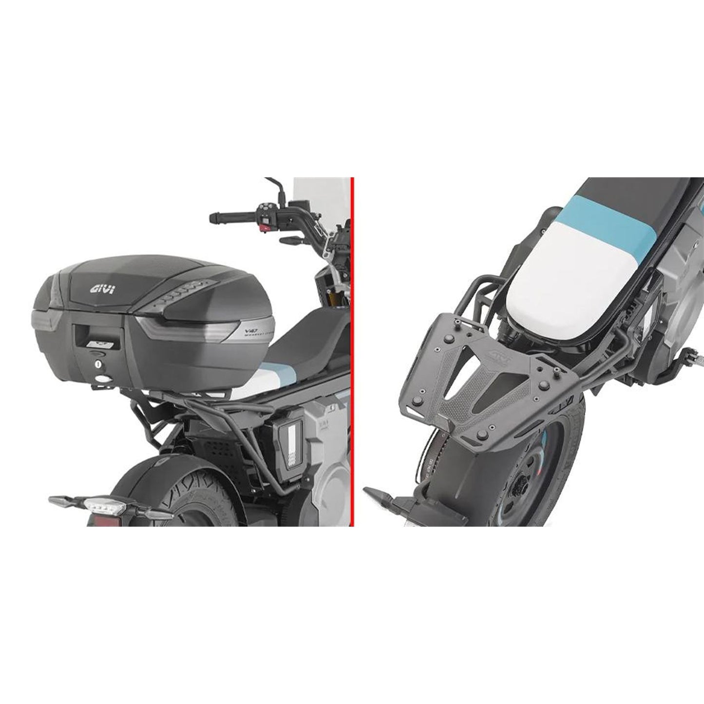 Givi Top Case Hardware - Black Monokey / Monolock fits BMW [MPN: SR5147]_2570730