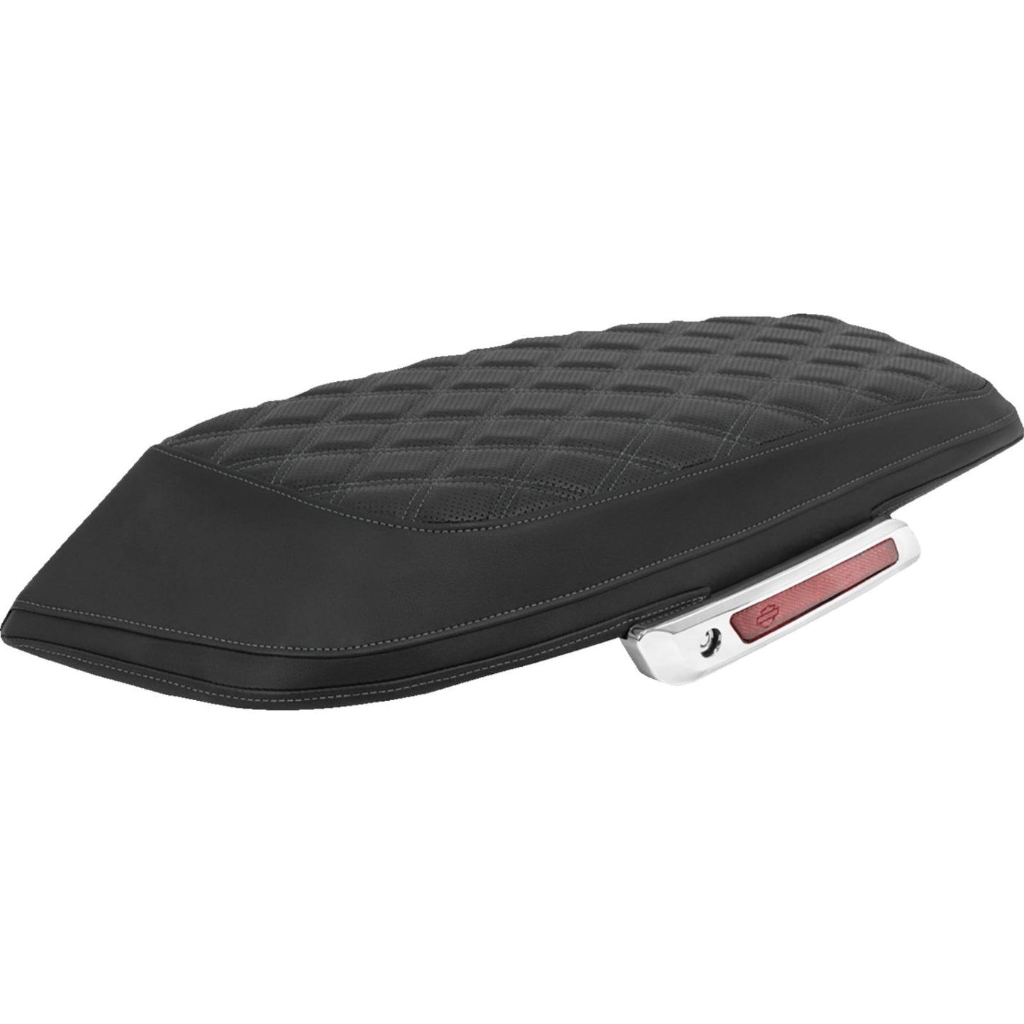 Saddlemen Saddlebag Lid Covers - Lattice - Gray Stitch - FLH/FLT '23-'25 [MPN: L870-23-18402]_2093809