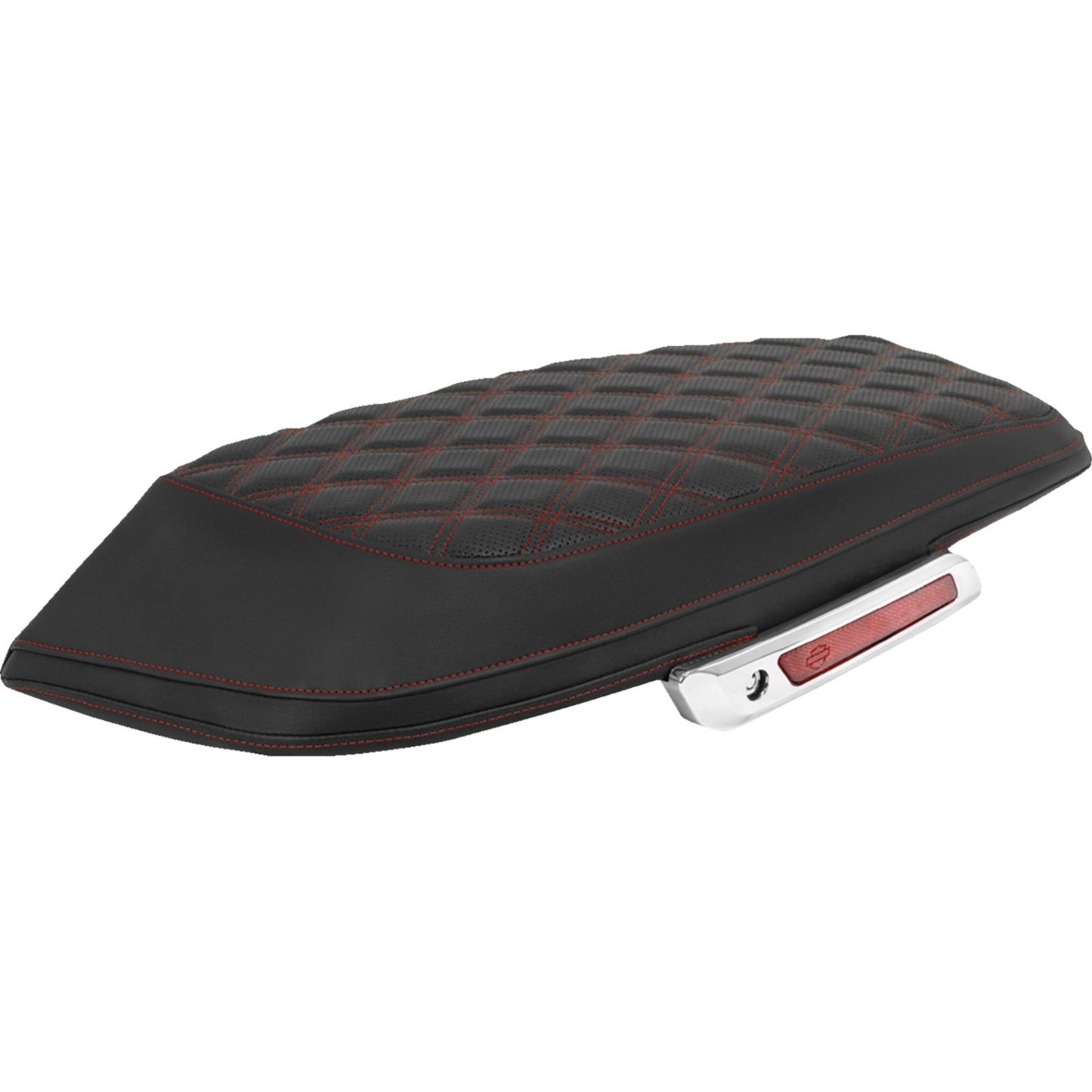 Saddlemen Saddlebag Lid Covers - Lattice - Red Stitch - FLH/FLT '23-'25 [MPN: L870-23-18404]_2093803