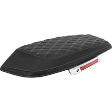 Saddlemen Saddlebag Lid Covers - Lattice - Silver Stitch - FLH/FLT '23-'25 [MPN: L870-23-18405]_2093807