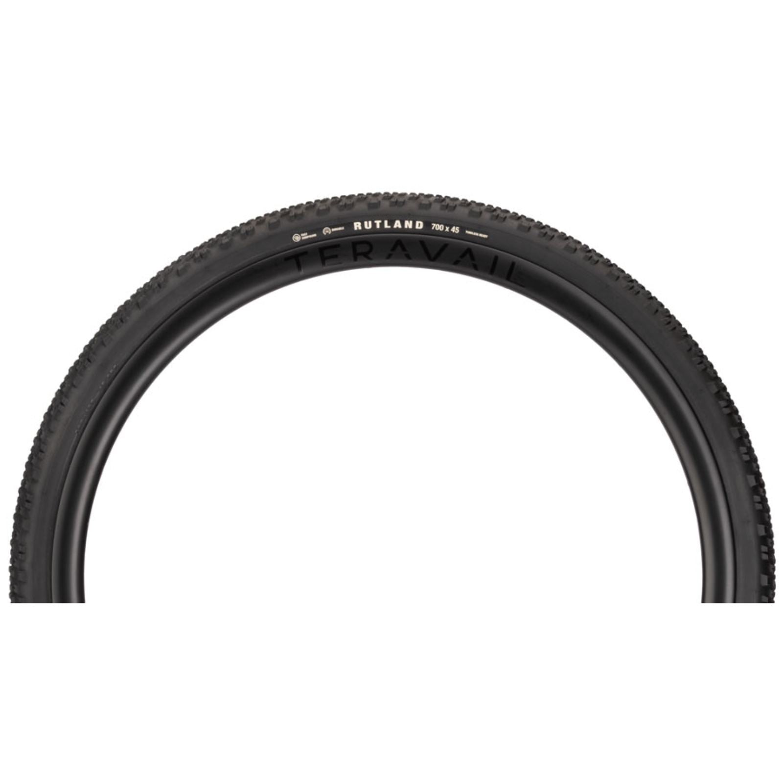Teravail Rutland Tire - 700 x 40, Tubeless, Folding, Black, Durable [MPN: 19-000820]_2094202