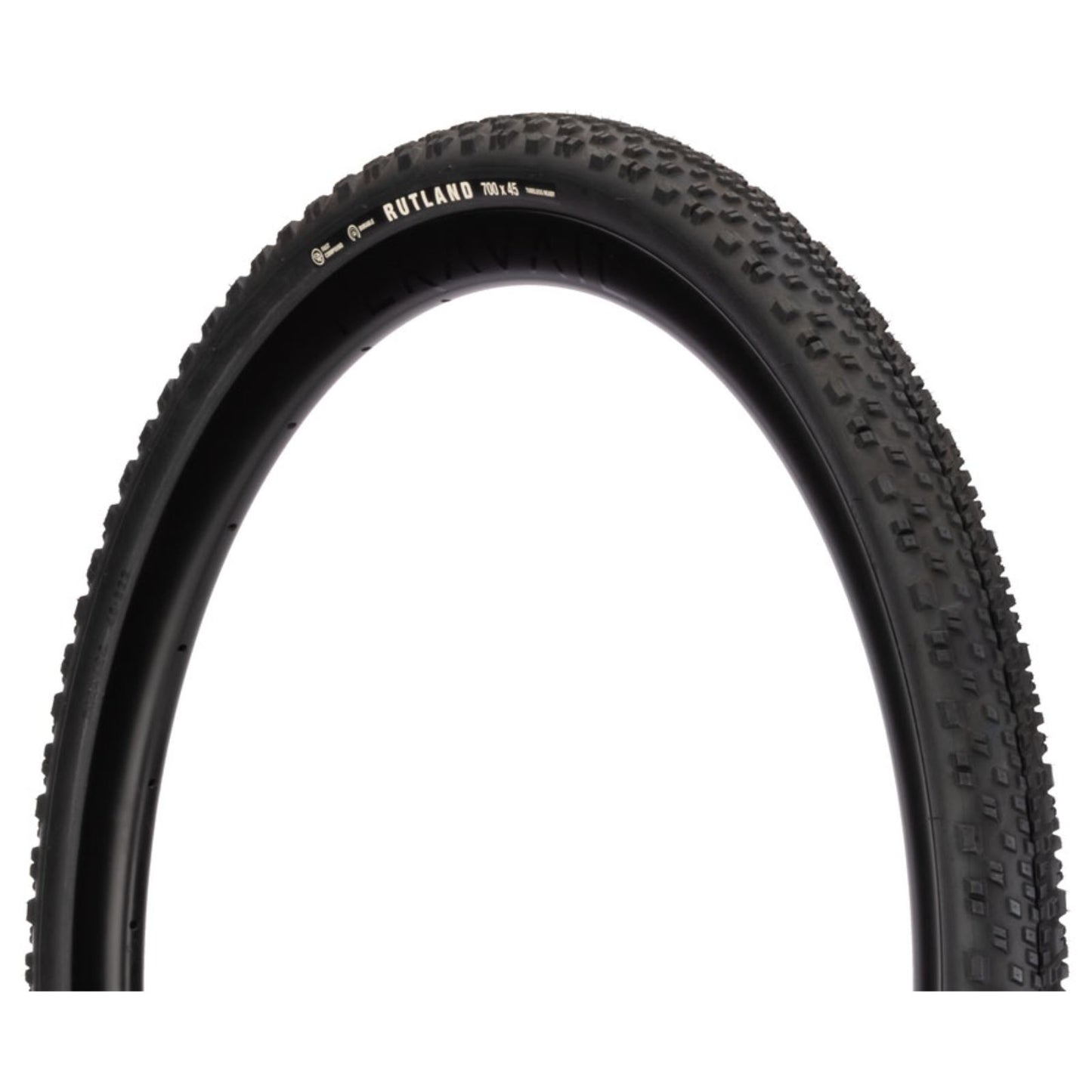 Teravail Rutland Tire - 700 x 45, Tubeless, Folding, Black, Durable [MPN: 19-000825]_2094211