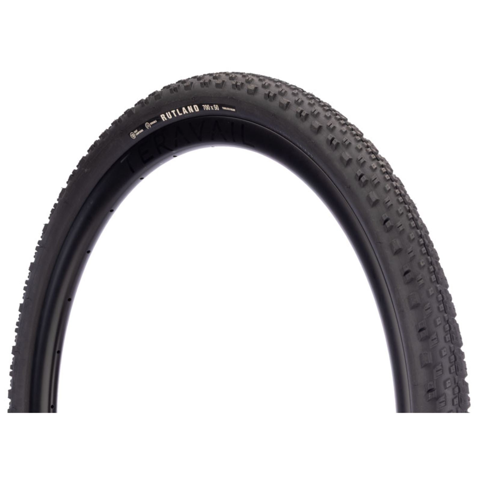 Teravail Rutland Tire - 700 x 50, Tubeless, Folding, Black, Durable [MPN: 19-000830]_2094207