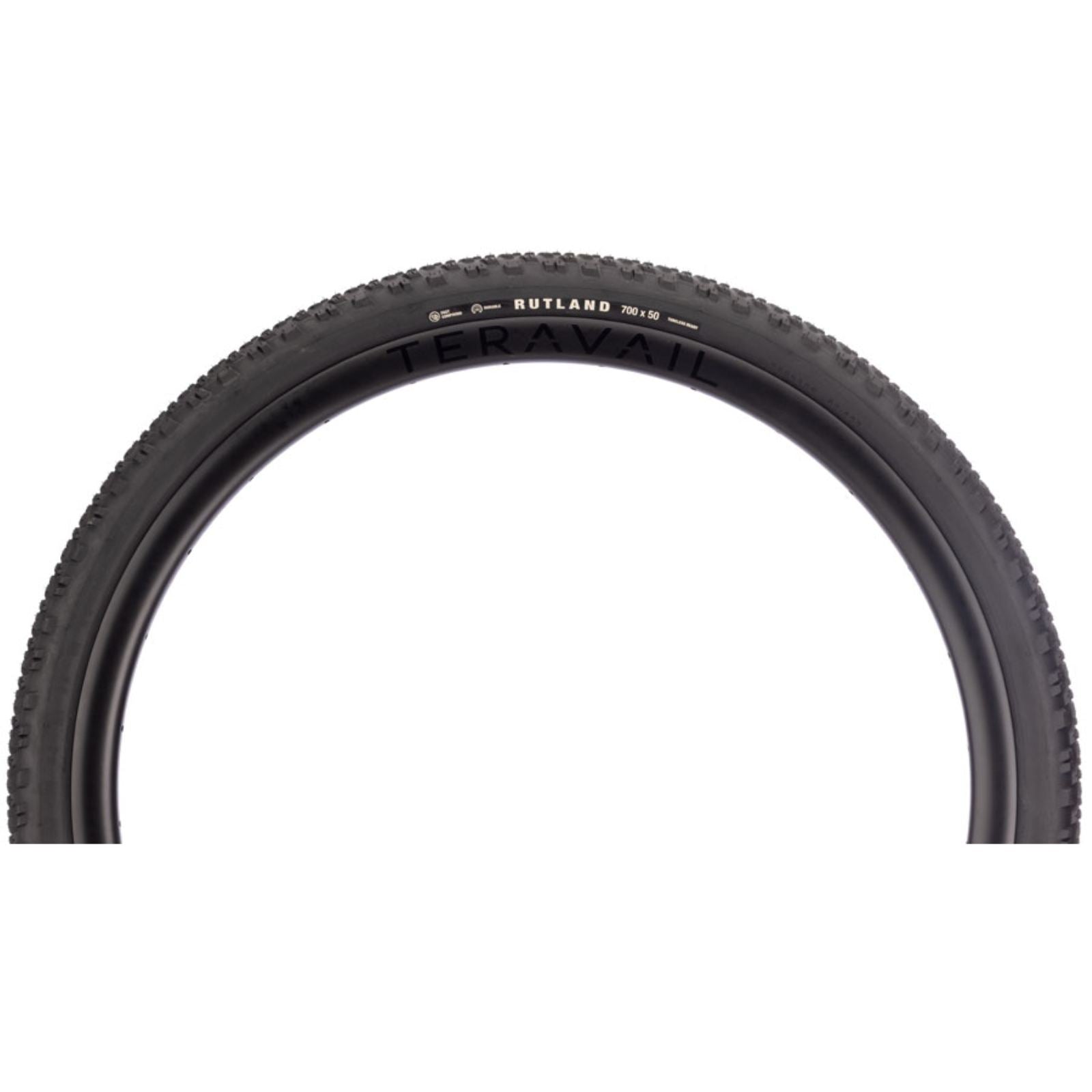 Teravail Rutland Tire - 700 x 50, Tubeless, Folding, Black, Durable [MPN: 19-000830]_2094208