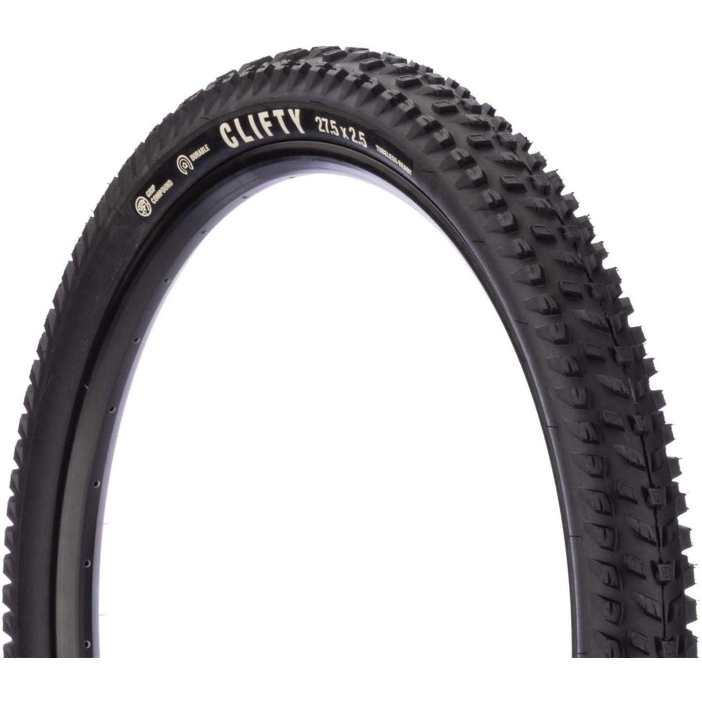 Teravail Clifty Tire - 27.5 x 2.5, Tubeless, Folding, Black, Durable [MPN: 19-000548]_2094210