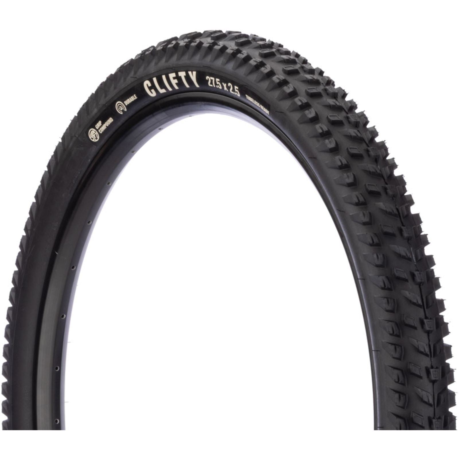 Teravail Clifty Tire - 27.5 x 2.5, Tubeless, Folding, Black, Durable [MPN: 19-000548]_2094210