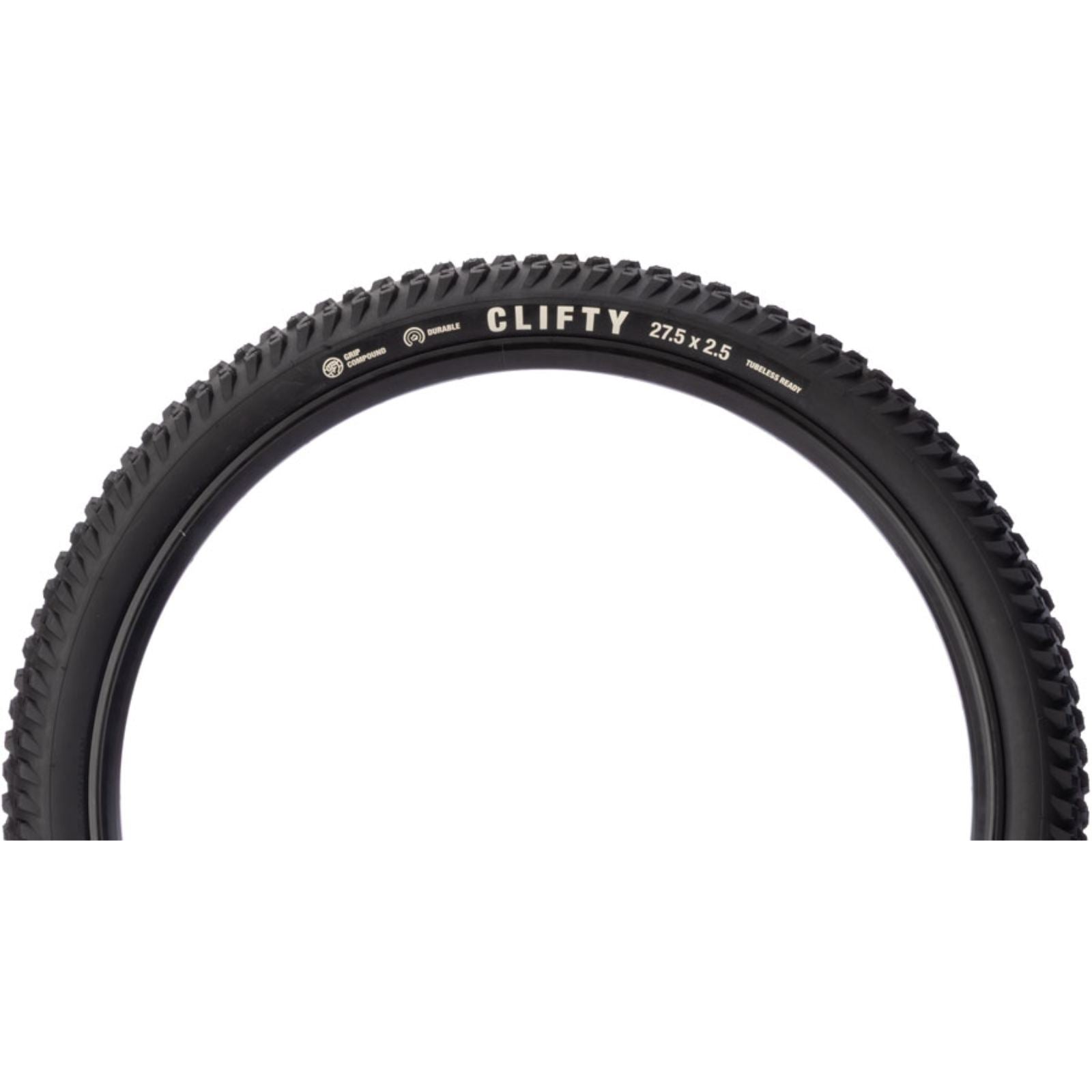 Teravail Clifty Tire - 27.5 x 2.5, Tubeless, Folding, Black, Durable [MPN: 19-000548]_2094196