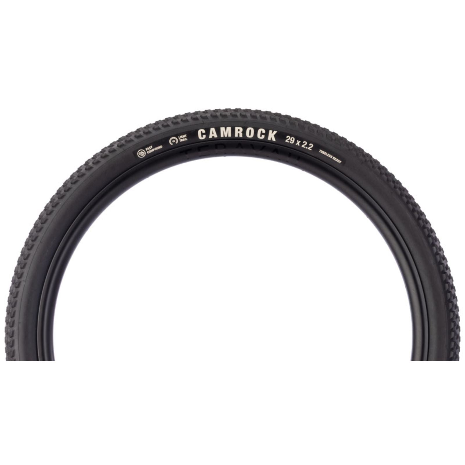Teravail Camrock Tire - 29 x 2.2, Tubeless, Folding, Black, Light Trail [MPN: 19-000544]_2094185