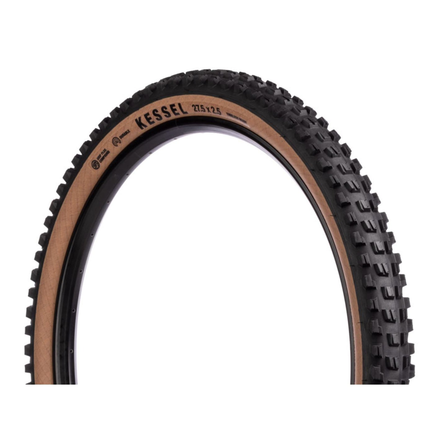 Teravail Kessel Tire - 27.5 x 2.5, Tubeless, Folding, Tan, Durable [MPN: 19-000850]_2094180