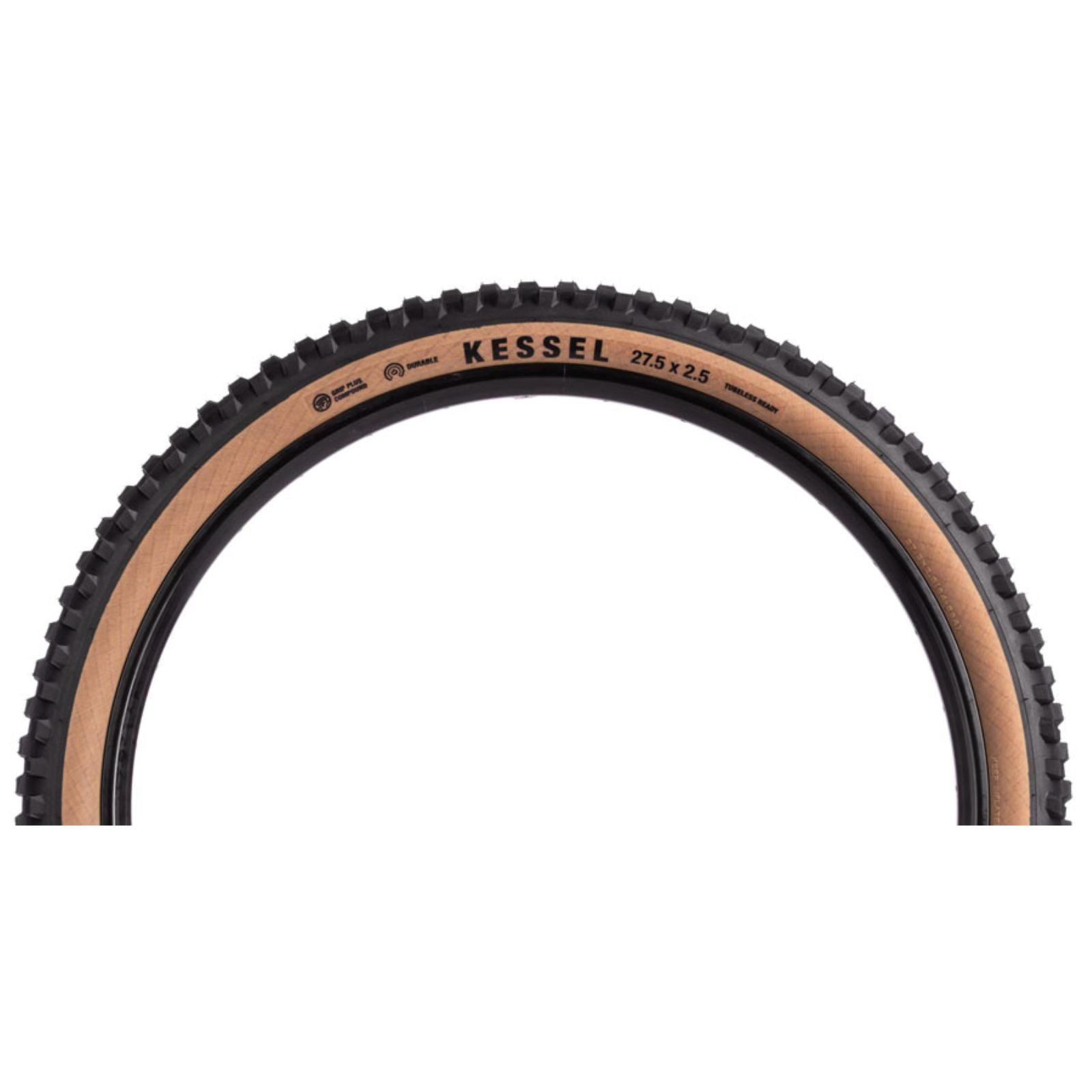 Teravail Kessel Tire - 27.5 x 2.5, Tubeless, Folding, Tan, Durable [MPN: 19-000850]_2094181