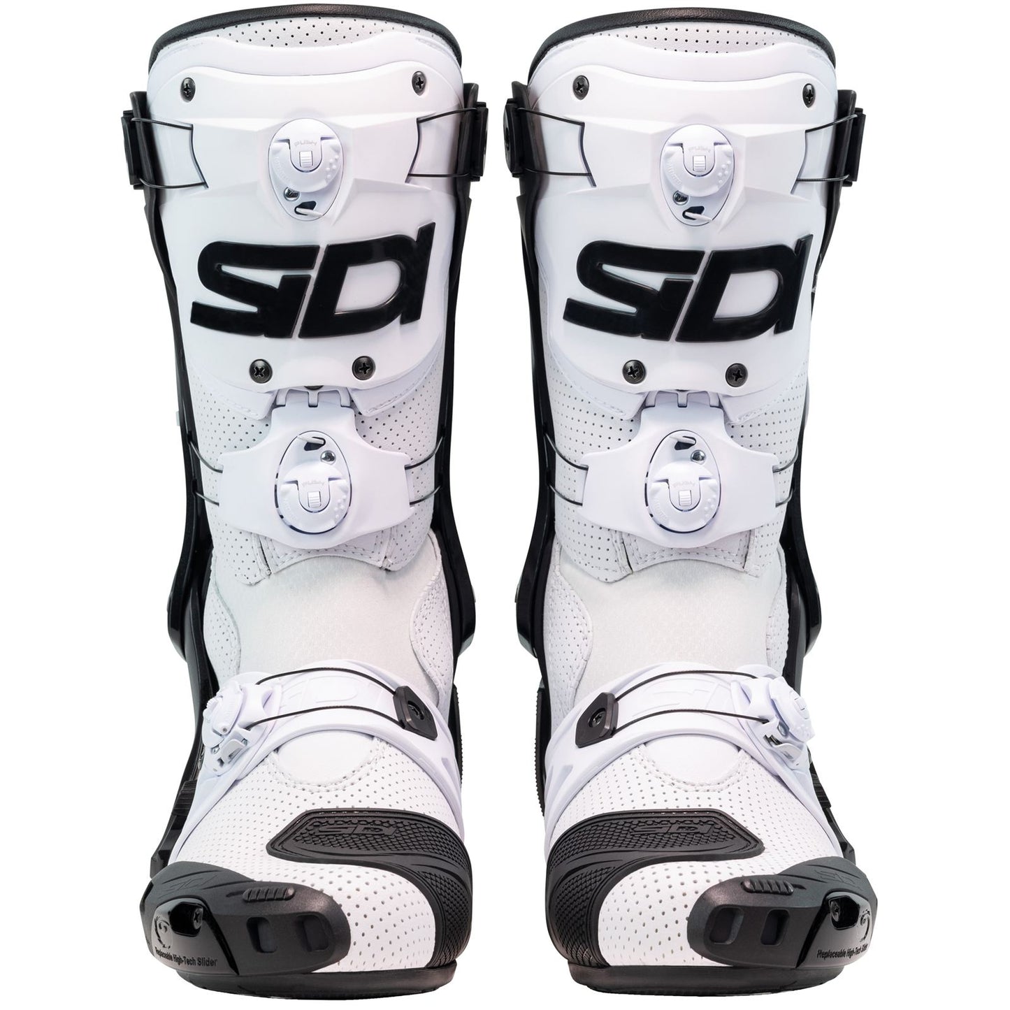 Sidi - Powersports Rex Air Motorcycle Boots - White/Black_2094476