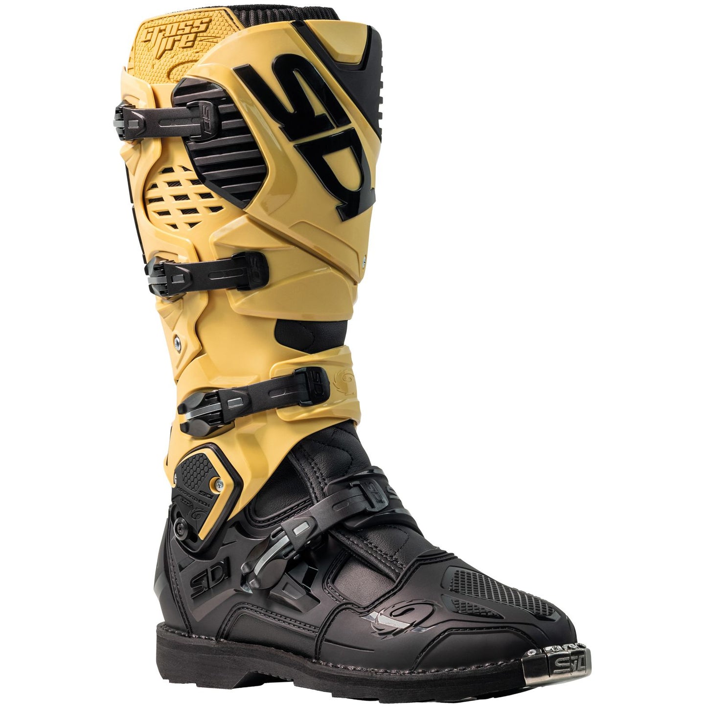 Sidi - Powersports Crossfire 3 TA Boots - Gold/Black_2094848