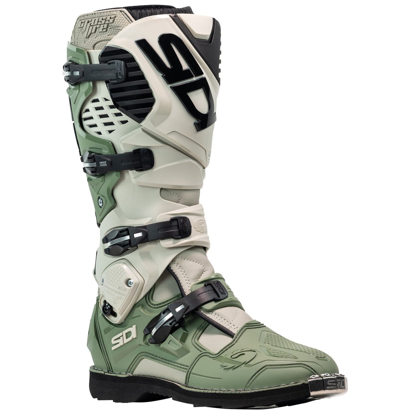 Sidi - Powersports Crossfire 3 TA Boots - Army/Sand_2095016
