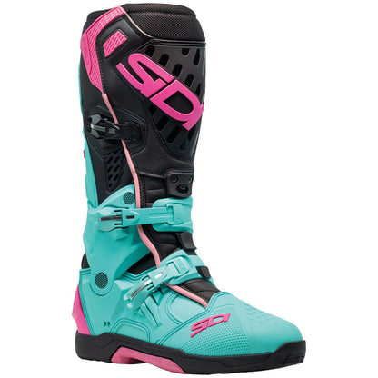 Sidi - Powersports Crossair Boots - Mint/Black/Pink_2094502