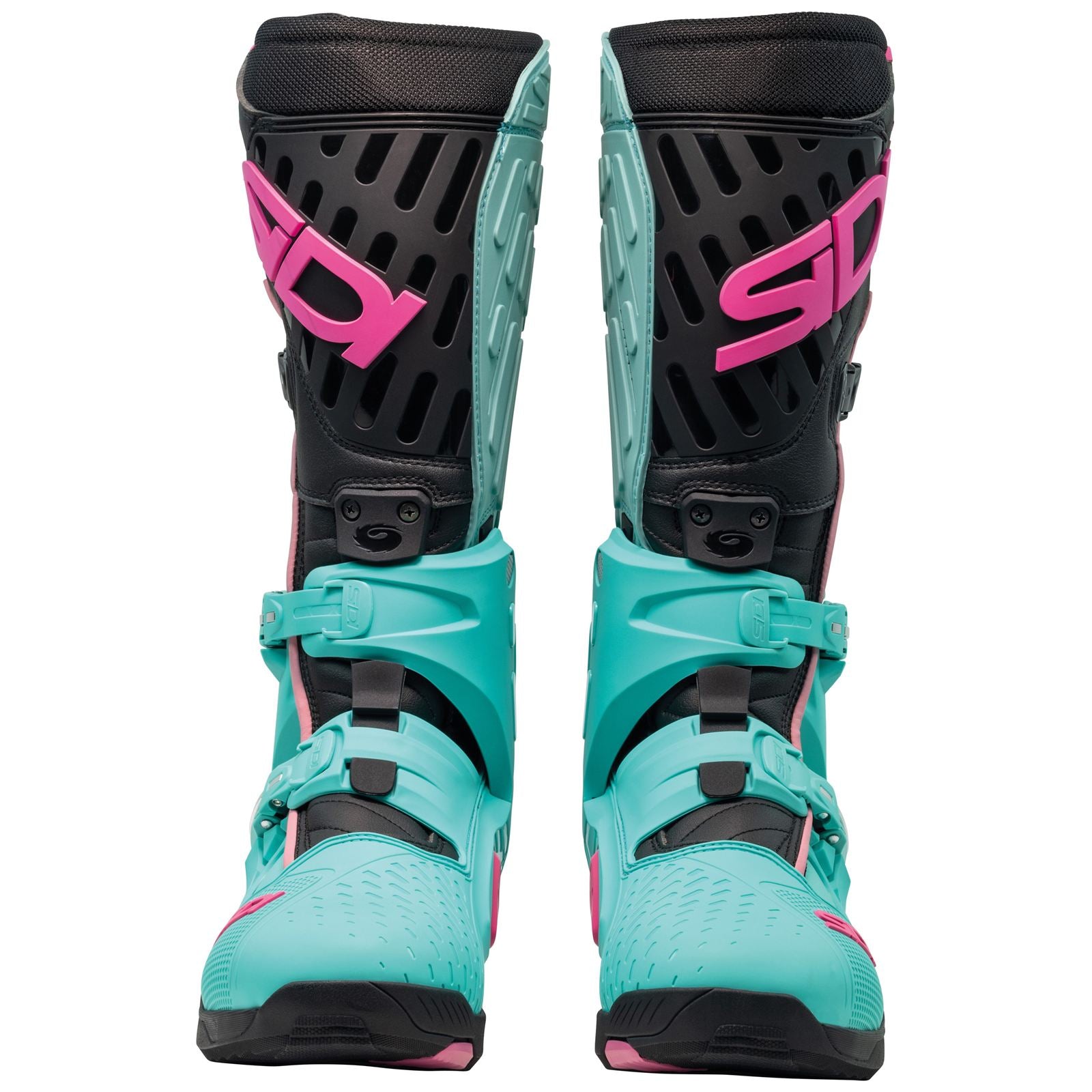 Sidi - Powersports Crossair Boots - Mint/Black/Pink_2094503