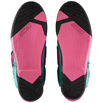 Sidi - Powersports Crossair Boots - Mint/Black/Pink_2094747