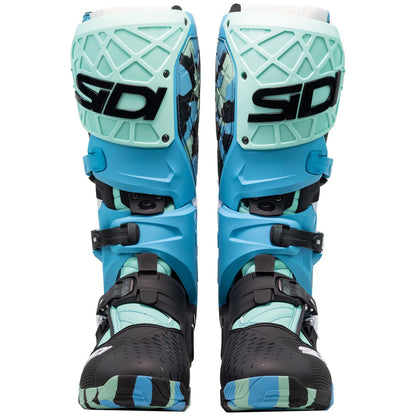 Sidi - Powersports Crossair X Off-Road Boots - Messy/Cyan_2094484